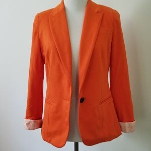 Women's Orange JCP blazer